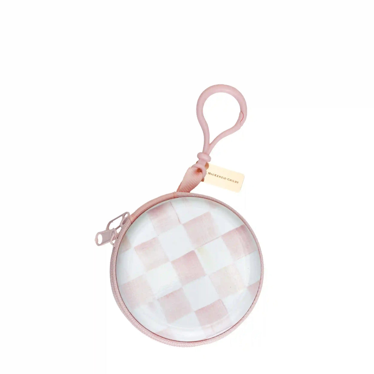 MacKenzie-Childs x Goody Elastics Pouch - Rosy Check, 15ct