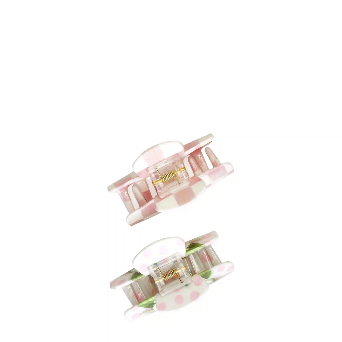 MacKenzie-Childs x Goody Medium Claw Clips - Pink Multi, 2ct